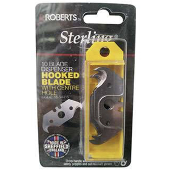 Roberts Sterling Hook Blades - 10 Pack