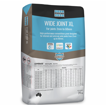 Laticrete Wide Joint XL White Grout - 20kg